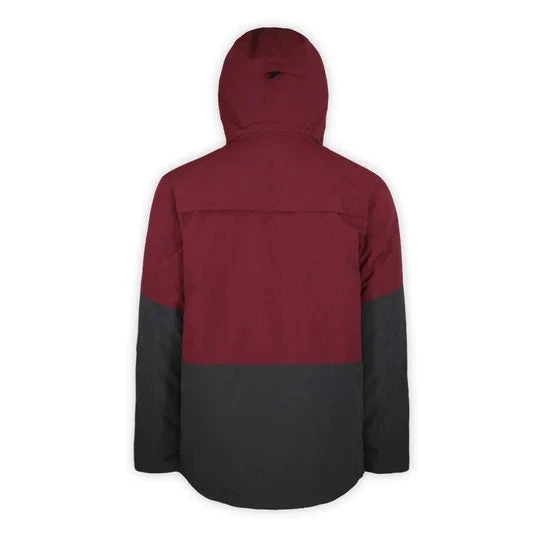 'Boulder Gear' Women's Downslide WP Jacket - Maroon 2 'Boulder Gear' Women's Downslide WP Jacket - Maroon - Image 2