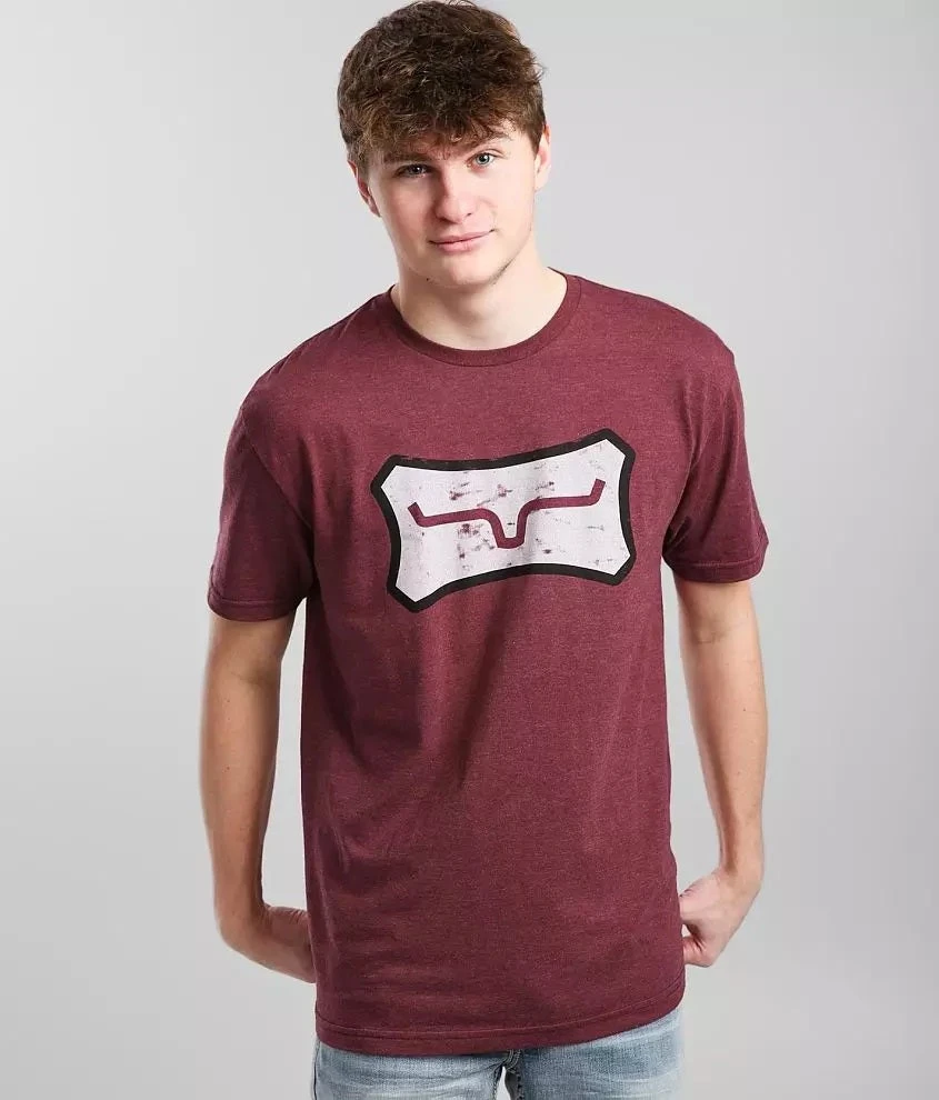'Kimes Ranch' Men's Boneyard Tee - Cardinal 1 'Kimes Ranch' Men's Boneyard Tee - Cardinal