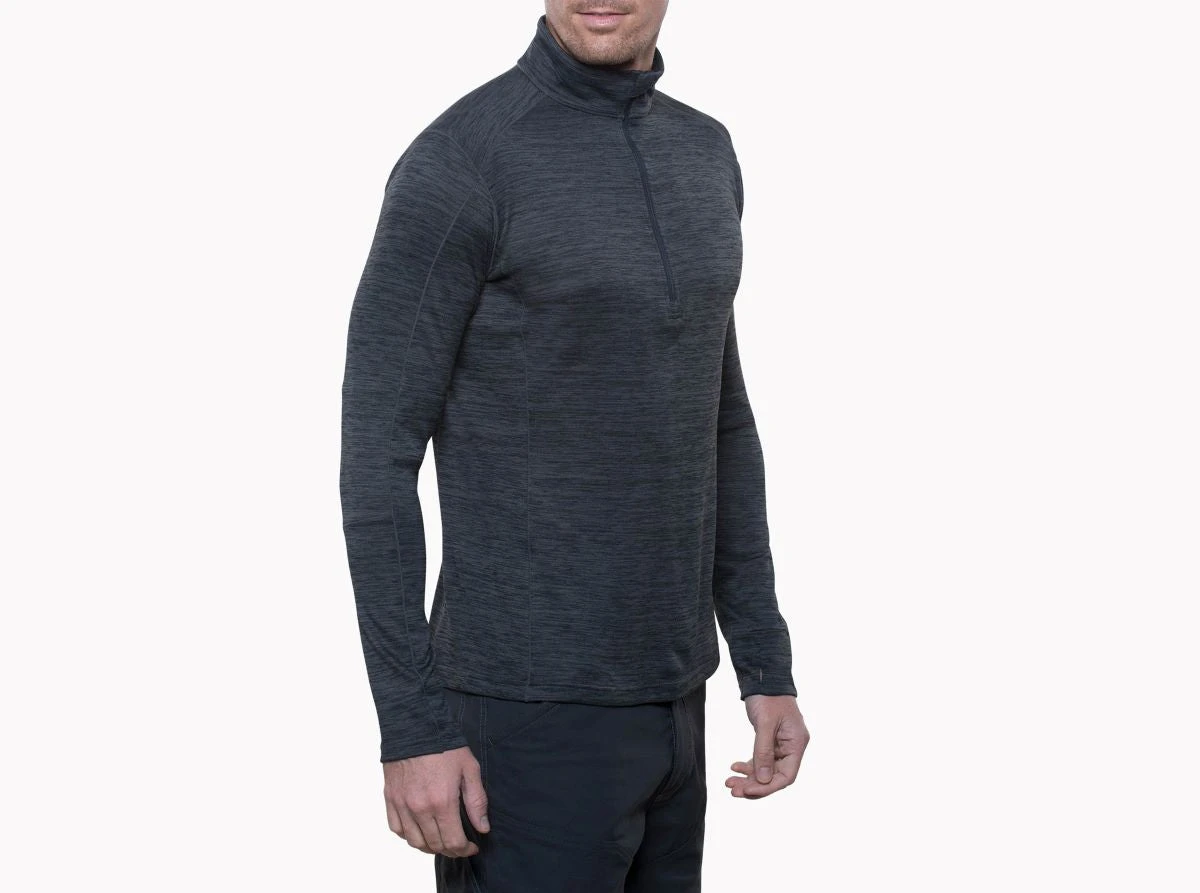 'Kuhl' Men's Alloy 1/4 Zip Sweater - Graphite 3 'Kuhl' Men's Alloy 1/4 Zip Sweater - Graphite - Image 3