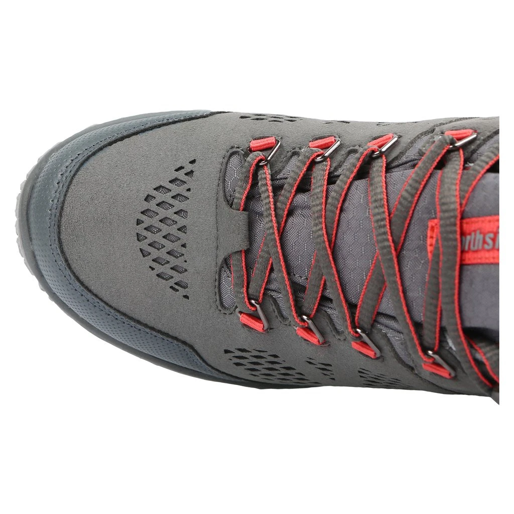 'Northside' Women's Benton WP Hiker - Grey / Coral 2 'Northside' Women's Benton WP Hiker - Grey / Coral - Image 2