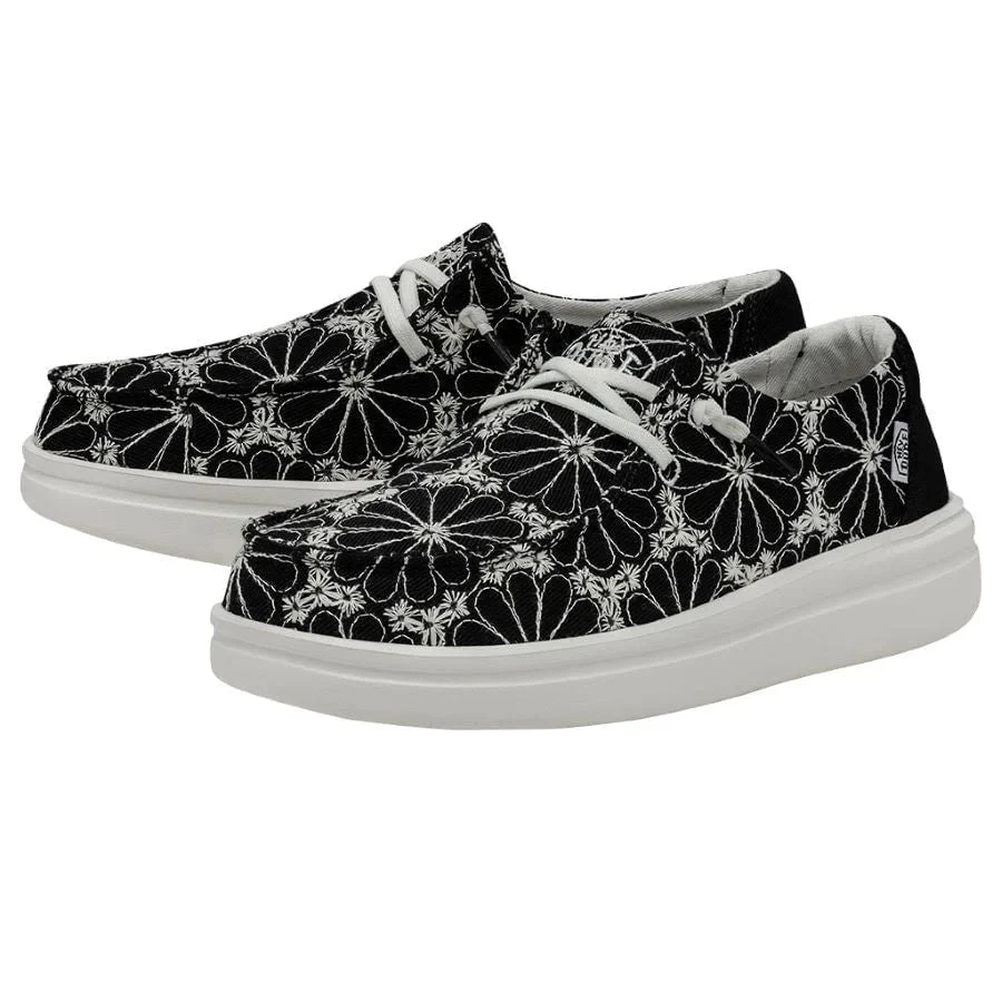 'Hey Dude' Women's Wendy Rise Eyelet - Black 1 'Hey Dude' Women's Wendy Rise Eyelet - Black