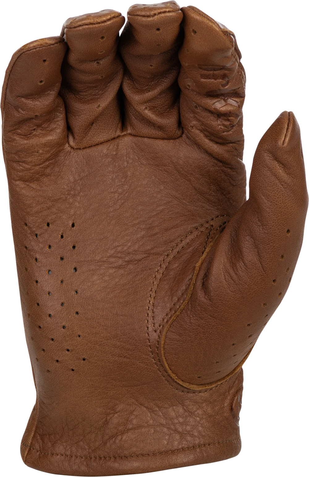 'Highway 21' Men's Louie Perforated Glove - Brown 2 'Highway 21' Men's Louie Perforated Glove - Brown - Image 2