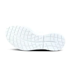 'OOFOS' Women's OOmg EeZee Low Shoe - White / Navy -Outdoor Clothing Sale 5072WHTNVY shot7 1024x1024@2x