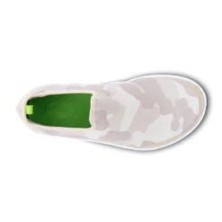 'OOFOS' Women's OOmg EeZee Low Shoe - White / Tan Camo -Outdoor Clothing Sale 5072WHTTANCMO shot6 1024x1024@2x