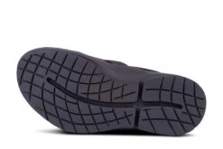'OOFOS' Men's OOmg Fiber Low Slip On - Black / Gray -Outdoor Clothing Sale 5180FIBRE shot7 1024x1024@2x