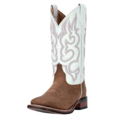 'Laredo' Women's 11" Mesquite Western Square Toe - Taupe / White -Outdoor Clothing Sale 5621 1 1500x.progressive 1024x1024 9f9c2038 e09f 4a27 9427 14ca68784364 1024x1024@2x