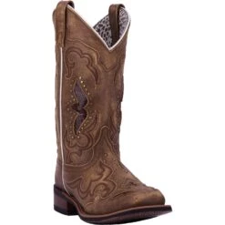 'Laredo' Women's 11" Spellbound Western Square Toe - Tan -Outdoor Clothing Sale 5661 1 1500x.progressive baf0d827 c158 46e6 970d cd9ed3d17251 1024x1024@2x