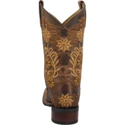 'Laredo' Women's 11" Secret Garden Western Square Toe - Brown -Outdoor Clothing Sale 5822 4 1024x1024@2x