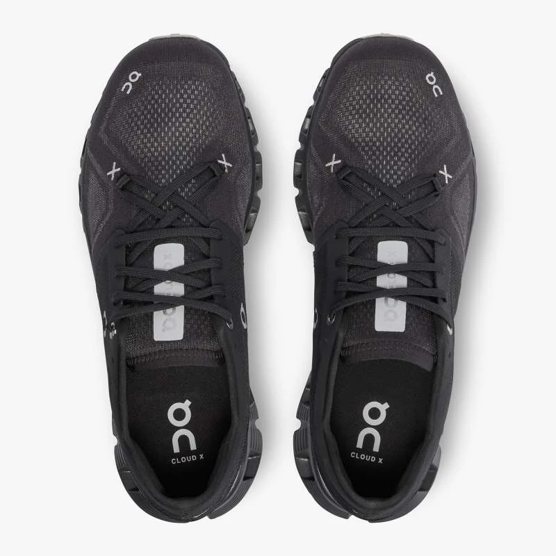 'On Running' Men's Cloud X 3 - Black 2 'On Running' Men's Cloud X 3 - Black - Image 2