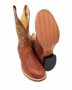 'Boulet' Men's 12" Western Round Toe - Utta Whisky / Grizzly Tan -Outdoor Clothing Sale 63275 1024x1024@2x