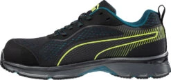 'Puma' Women's Fuse Knit Motion Protect EH Low Comp Toe - Black / Green -Outdoor Clothing Sale 643935 FUSE KNIT BLACK WNS LOW left 1024x1024@2x