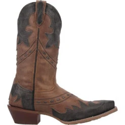 'Laredo' Men's 12" Porter Overlay Western Snip Toe - Tan -Outdoor Clothing Sale 68408 2 1024x1024@2x