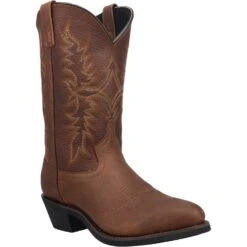 'Laredo' Men's 12" Saw Mill Western Round Toe - Brown -Outdoor Clothing Sale 68494 1 1024x1024@2x