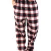 'Lazy One' Men's Plaid PJ Pant - Black