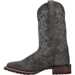'Laredo' Men's 11" Winfield Western Square Toe - Grey -Outdoor Clothing Sale 7949 3 1024x1024@2x