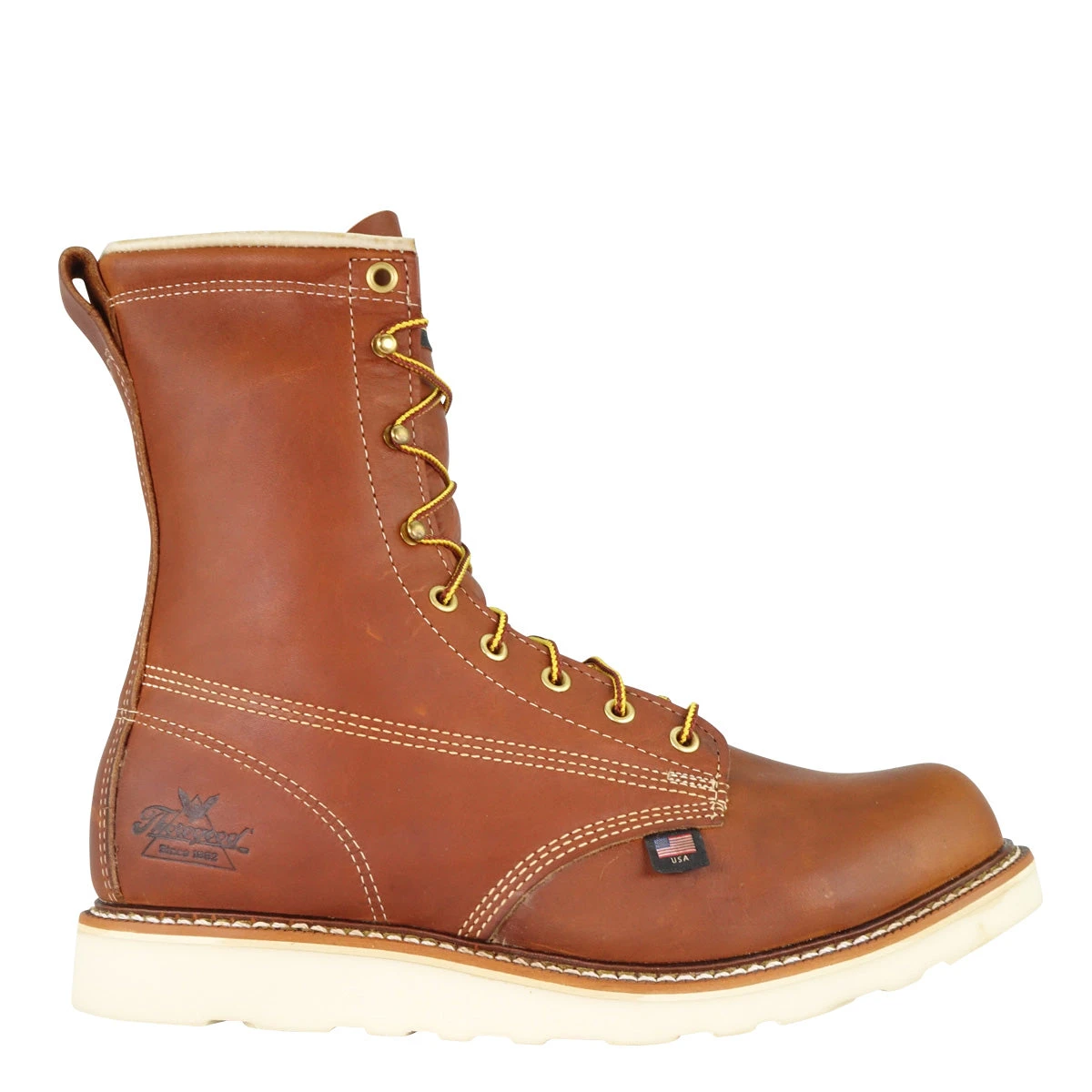 'Thorogood' Men's 8" American Heritage EH SR Steel Toe - Tobacco Brown 1 'Thorogood' Men's 8" American Heritage EH SR Steel Toe - Tobacco Brown