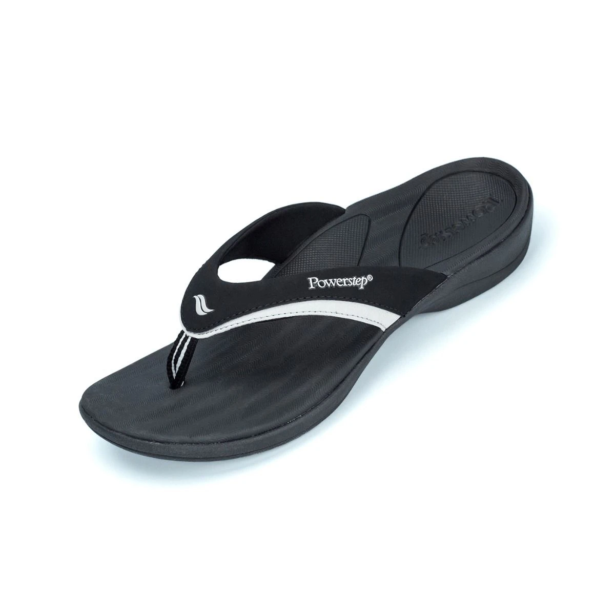 'Powerstep' Women's ArchWear™ Sandal - Black 7 'Powerstep' Women's ArchWear™ Sandal - Black - Image 7