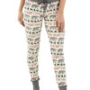 'Lazy One' Women's Beary Cool Leggings - White
