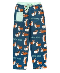 'Lazy One' Women's Loafin' Around PJ Pant - Blue
