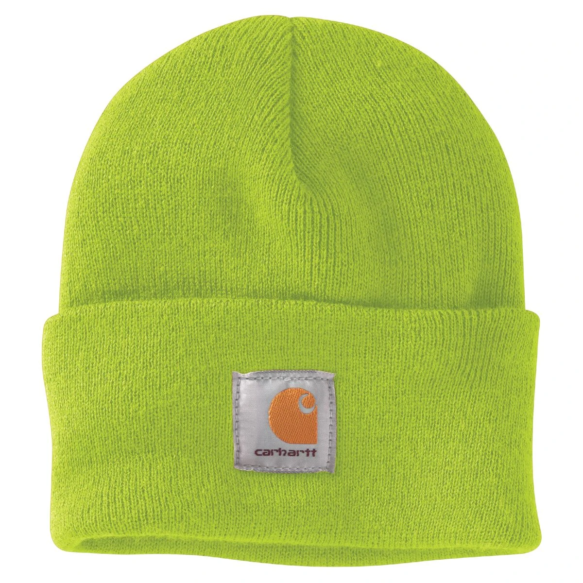'Carhartt' Acrylic Watch Knit Hat - Brite Lime 1 'Carhartt' Acrylic Watch Knit Hat - Brite Lime