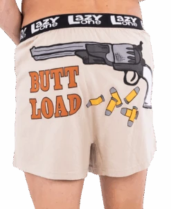 'Lazy One' Men's Butt Load Boxer - Tan