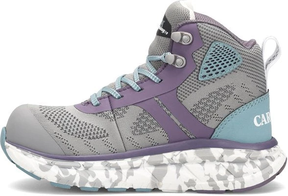 'Carolina' Women's Align Azalea EH Comp Toe Hiker - Gray / Purple 6 'Carolina' Women's Align Azalea EH Comp Toe Hiker - Gray / Purple - Image 6