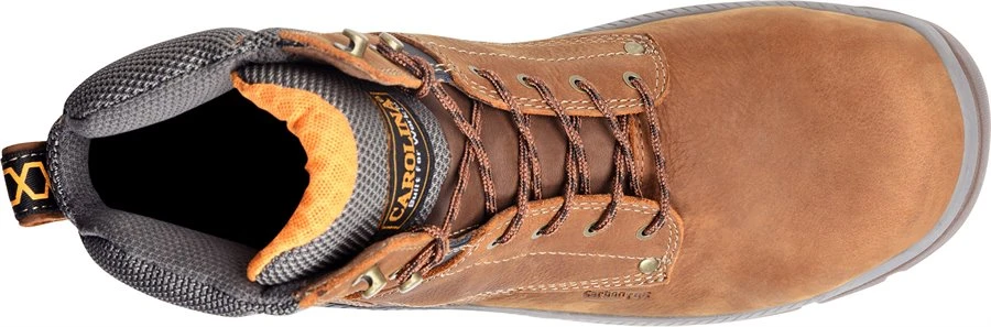 'Carolina' Men's 6" Duke EH WP Comp Toe - Brown 2 'Carolina' Men's 6" Duke EH WP Comp Toe - Brown - Image 2
