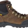 'Caterpillar' Men's 6" Threshold WP, EH, Steel Toe - Brown / Black