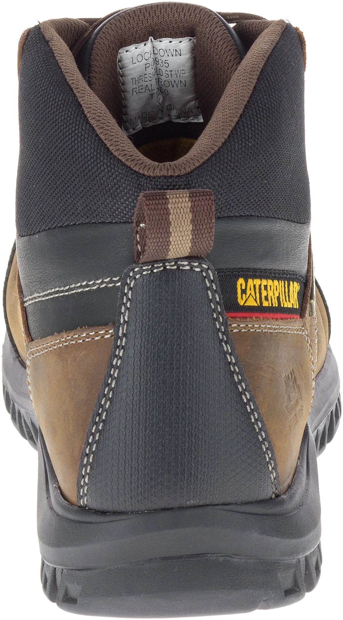 'Caterpillar' Men's 6" Threshold WP, EH, Steel Toe - Brown / Black 2 'Caterpillar' Men's 6" Threshold WP, EH, Steel Toe - Brown / Black - Image 2