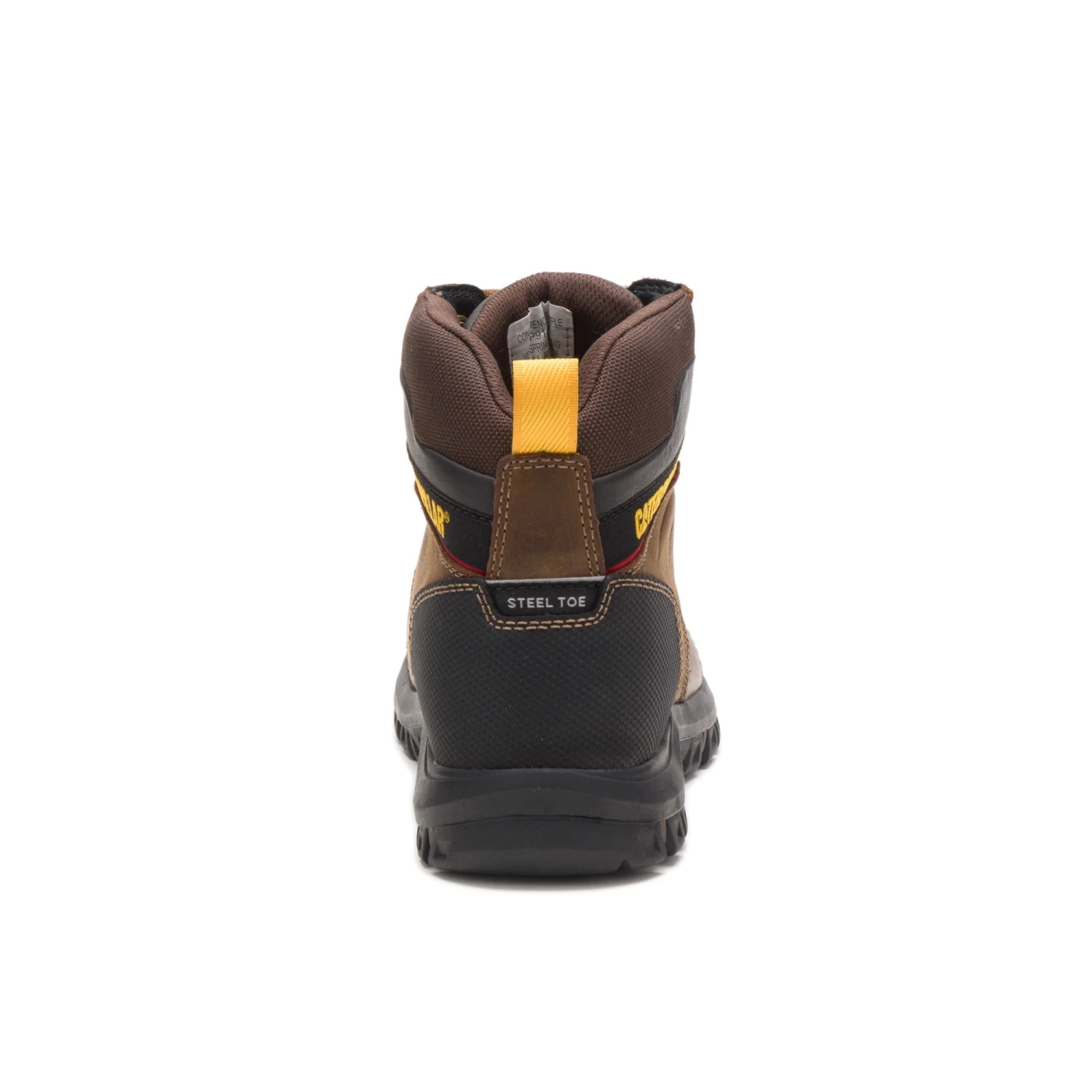 'Caterpillar' Women's 6" Wellspring WP, Met Guard, EH, Steel Toe - Brown / Black 3 'Caterpillar' Women's 6" Wellspring WP, Met Guard, EH, Steel Toe - Brown / Black - Image 3