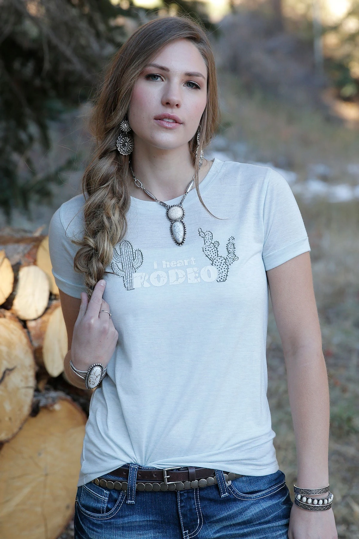 'Cruel' Women' Screen Print Tee - Heather Olive 1 'Cruel' Women' Screen Print Tee - Heather Olive