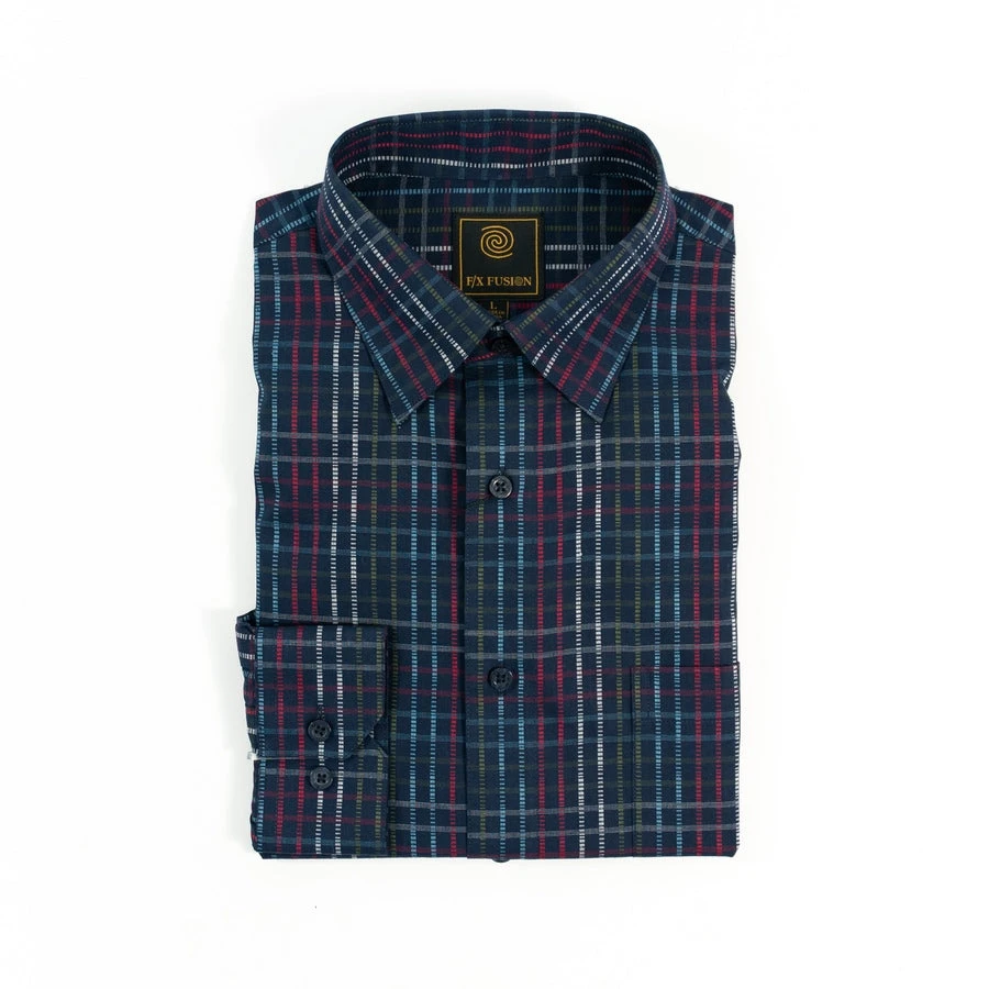 'F/X Fusion' Men's Tonal Textured Button Front - Multi 1 'F/X Fusion' Men's Tonal Textured Button Front - Multi