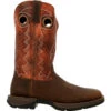 'Durango' Men's 12" REBEL Western Square Toe - CIMARRON BROWN