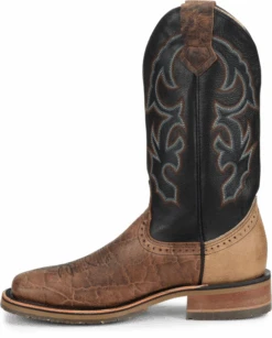 'Double H' Men's 12" Grissom SR Square Toe I.C.E. ™ Roper - Kenia Cognac / Summer Tan / Black 13 'Double H' Men's 12" Grissom SR Square Toe I.C.E. ™ Roper - Kenia Cognac / Summer Tan / Black -Outdoor Clothing Sale DH4644 500xauto Instep 1024x1024@2x