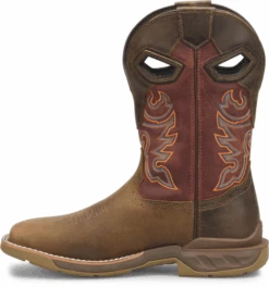 'Double H' Men's 11" Alridge Phantom Rider EH Western Square Toe - Brown -Outdoor Clothing Sale DH5369 500xauto Instep 1024x1024@2x