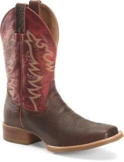 'Double H' Men's 12" Clifton Western Square Toe Roper - Buckskin / Red 7 'Double H' Men's 12" Clifton Western Square Toe Roper - Buckskin / Red -Outdoor Clothing Sale DH6017 500xauto 1024x1024@2x