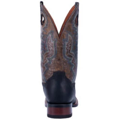 'Dan Post' Men's 11" Deuce Western Wide Square Toe - Black / Brown -Outdoor Clothing Sale DP4558 4 1024x1024@2x