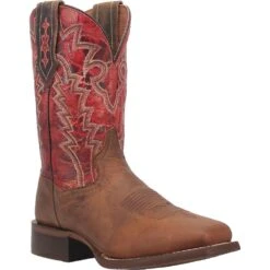 'Dan Post' Men's 11" Killeen Western Square Toe - Tan / Red -Outdoor Clothing Sale DP4813 1 1024x1024@2x