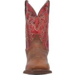 'Dan Post' Men's 11" Killeen Western Square Toe - Tan / Red -Outdoor Clothing Sale DP4813 5 1024x1024@2x