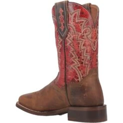 'Dan Post' Men's 11" Killeen Western Square Toe - Tan / Red -Outdoor Clothing Sale DP4813 9 1024x1024@2x