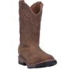 ‘Dan Post’ Men’s 11” Blayde Leather WP Western Work - Saddle Tan