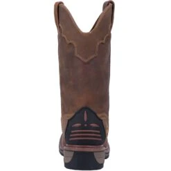 ‘Dan Post’ Men’s 11” Blayde Leather WP Western Work - Saddle Tan -Outdoor Clothing Sale DP69402 4 1024x1024@2x