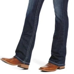 'Ariat' Women's R.E.A.L. Low Rise Stretch Rosy Whipstitch Boot Cut - Lakeshore -Outdoor Clothing Sale F16 WMS WEST 10018351 detail01 1024x1024@2x