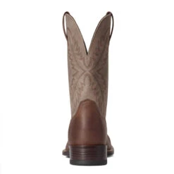 'Ariat' Men's Rawly Ultra Square Toe - Brown -Outdoor Clothing Sale F21 MNS WEST 10038370 heel 1024x1024@2x