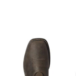 'Ariat' Men's Workhog XT VentTEK Square Toe - Brown -Outdoor Clothing Sale F21 MNS WORK 10038427 toe 1024x1024@2x