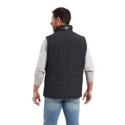'Ariat' Men's Crius Insulated Vest - Phantom -Outdoor Clothing Sale F22 MNS WEST 10041519 back 1024x1024@2x