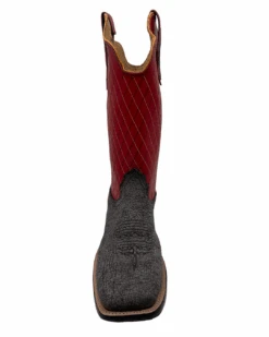 'Fenoglio' Men's 13" Cape Buffalo Western Square Toe - Grey / Red -Outdoor Clothing Sale FB342426283 1024x1024@2x