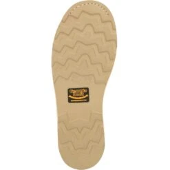 'Georgia Boot' Men's 6" Wedge Moc Toe EH Soft Toe - Brown -Outdoor Clothing Sale GB00356 outsole 1024x1024@2x