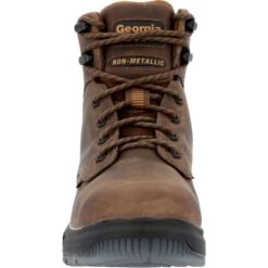 'Georgia Boot' Men's 6" FLXpoint Ultra EH WP Soft Toe - Brown -Outdoor Clothing Sale GB00551 front 1024x1024@2x