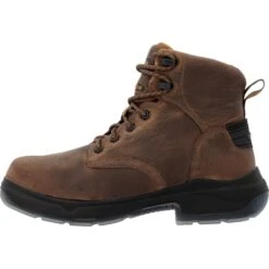 'Georgia Boot' Men's 6" FLXpoint Ultra EH WP Soft Toe - Brown -Outdoor Clothing Sale GB00551 instep profile 1024x1024@2x
